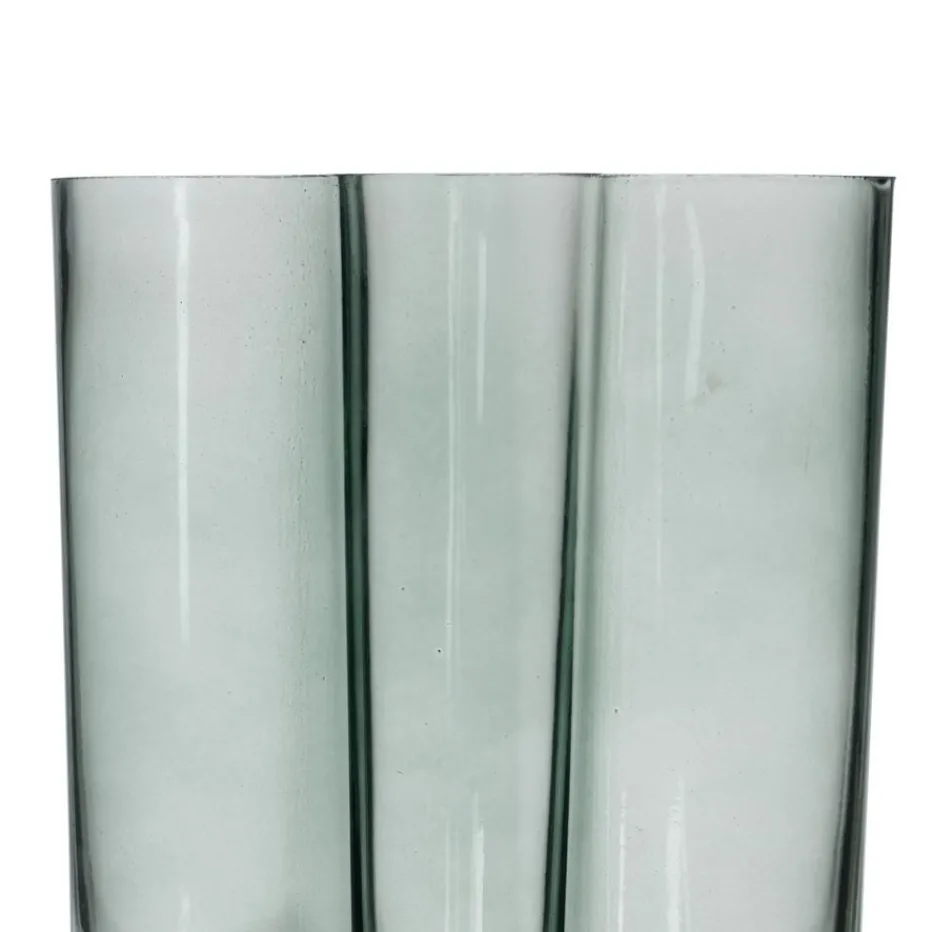 Dilos Vase en verre bleu^Banak Online