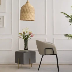 Dresde Chaise rembourrée beige^Banak
