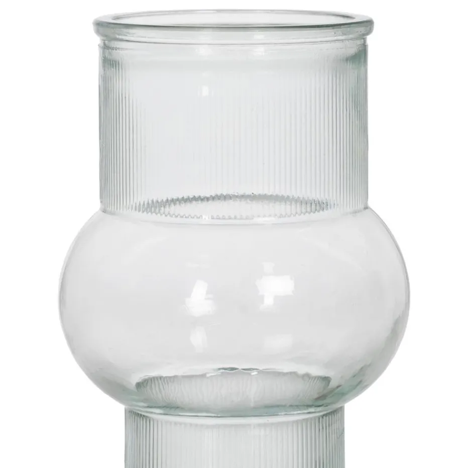 Duhas Vase en verre recyclé naturel^Banak New