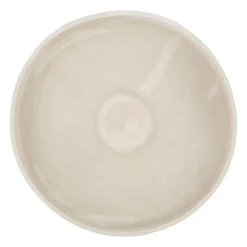 Edoni Bol blanc d40xh14.5cm en papier-mâché^Banak Online