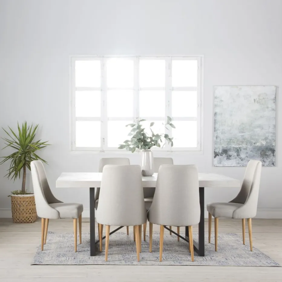 Elisa Chaise rembourrée beige^Banak Outlet