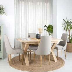 Elisa Chaise rembourrée gris^Banak Online