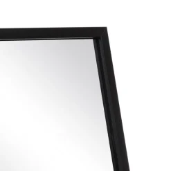 Emer Miroir noir en aluminium décoratif en verre^Banak Clearance