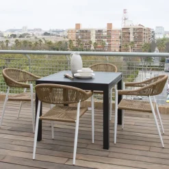 Ensemble Table kunes et 4 chaises melbu^Banak