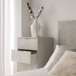 Enzo Symphonier en bois massif et métal couleur blanc wild^Banak Best