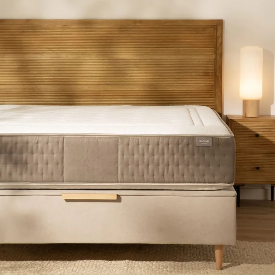 Epona Matelas à ressorts ensachés et viscoélastique 150 x 190 cm^Banak Best