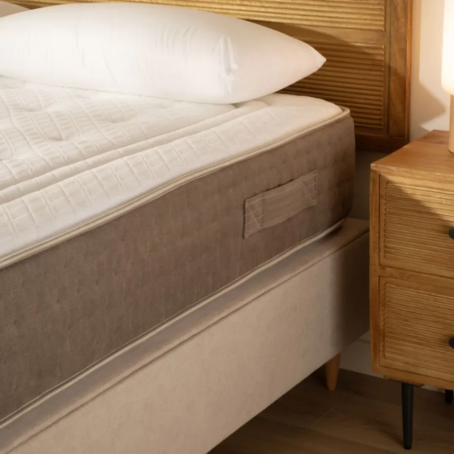 Epona Matelas à ressorts ensachés et viscoélastique 150 x 190 cm^Banak Best