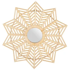 Goty Miroir rond en bambou^Banak Hot