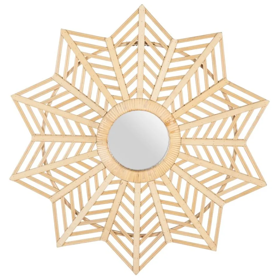 Goty Miroir rond en bambou^Banak Hot