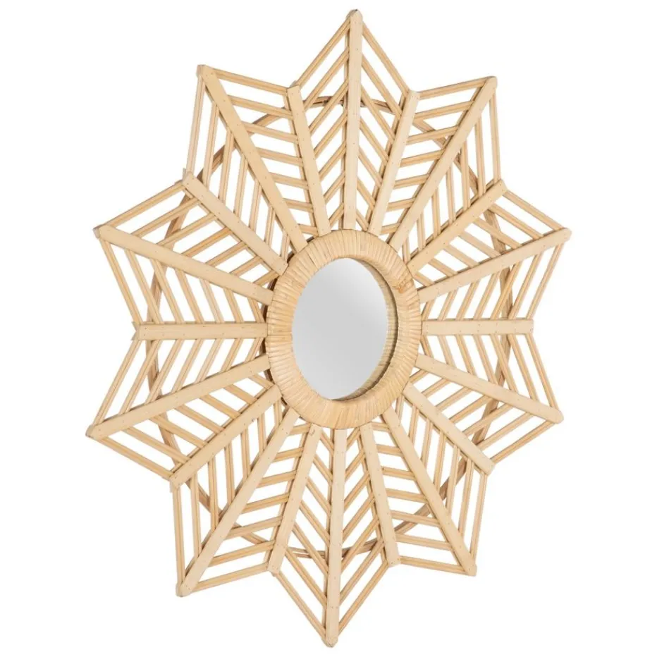 Goty Miroir rond en bambou^Banak Hot