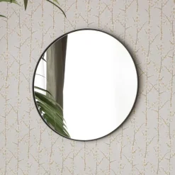 Hanalei Miroir rond mural en métal^Banak Hot
