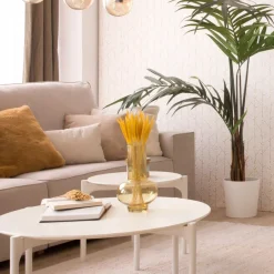 Hans Table basse en bois laqué blanc grand^Banak Sale