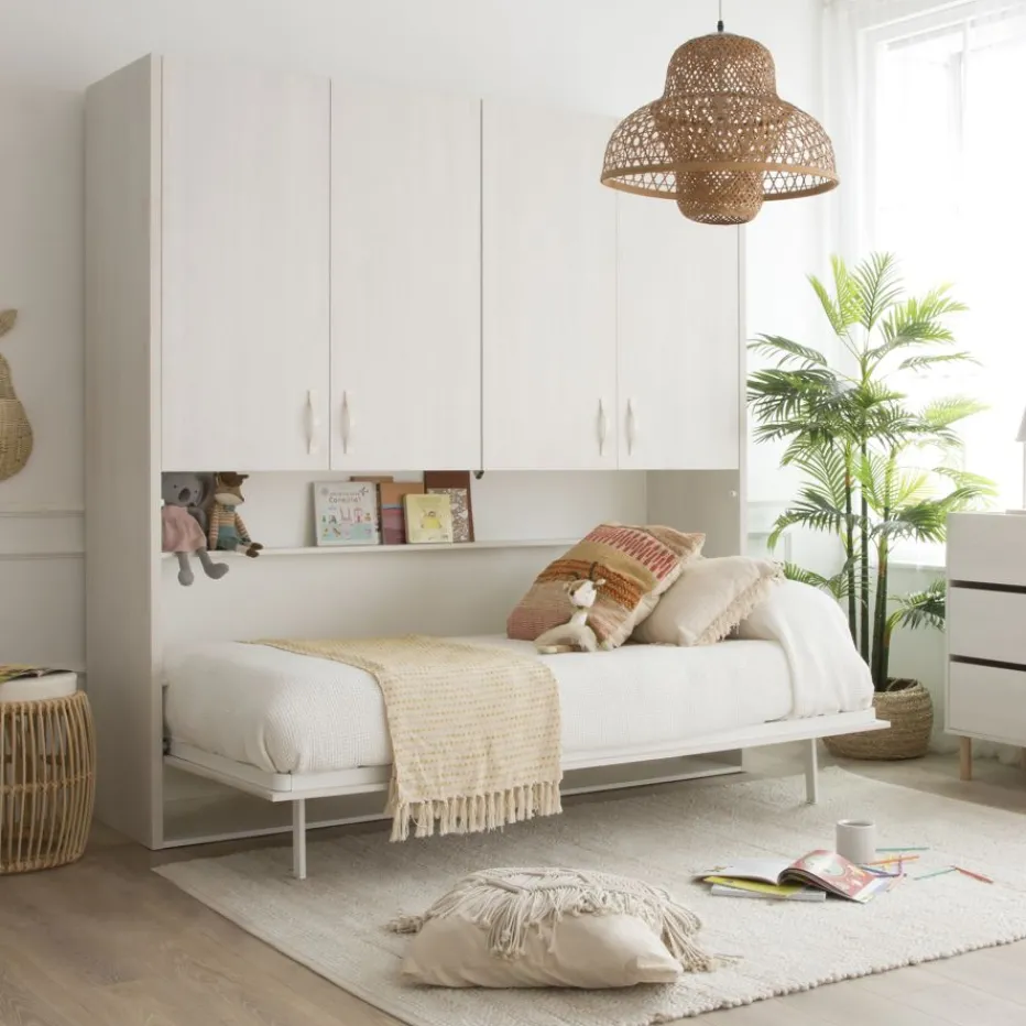Hansel Lit escamotable avec rangement^Banak Outlet