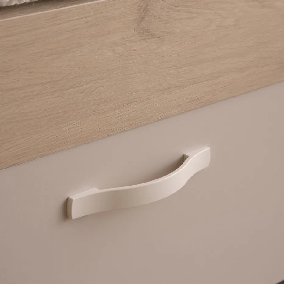 Hansel Lit superposé avec lit gigogne pour matelas de 90x190 avec échelle à gauche^Banak Online