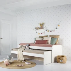 Hansel Lit superposé avec tiroirs pour matelas de 90^Banak Clearance