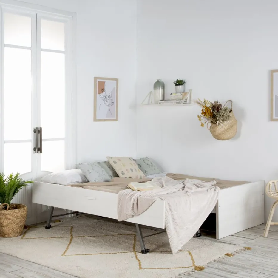 Hansel Lit superposé pour matelas de 90x190^Banak Online