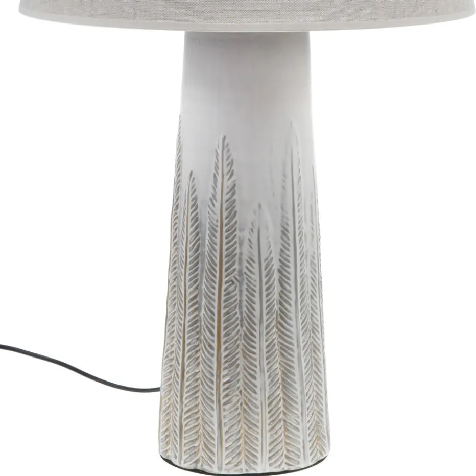 Hasta Lampe de table en céramique et lin^Banak Online
