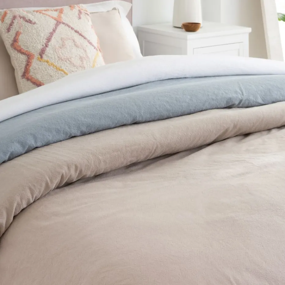Housse De couette en lin^Banak Hot