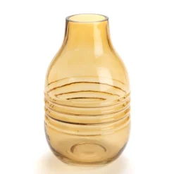 Huka Vase moutarde h22^Banak