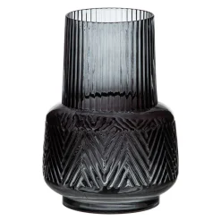 Jata Vase gris en verre décoration^Banak Sale