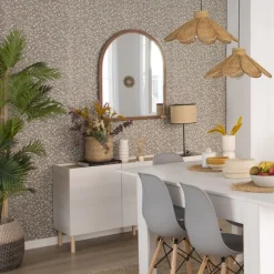 Kanat Miroir mural en bois^Banak New