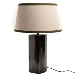 Kasta Lampe de table en fer et coton^Banak Sale