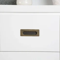 Kehra Buffet étroit laqué blanc^Banak Clearance
