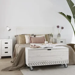 Kehra T&ecirc;te de lit pour lit de 150 et 160 laqué en blanc^Banak New