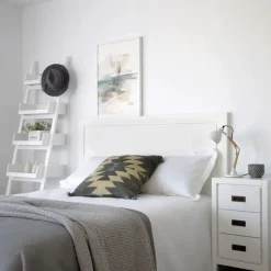 Kehra Tête de lit pour lit de 150 et 160 laqué en blanc^Banak New