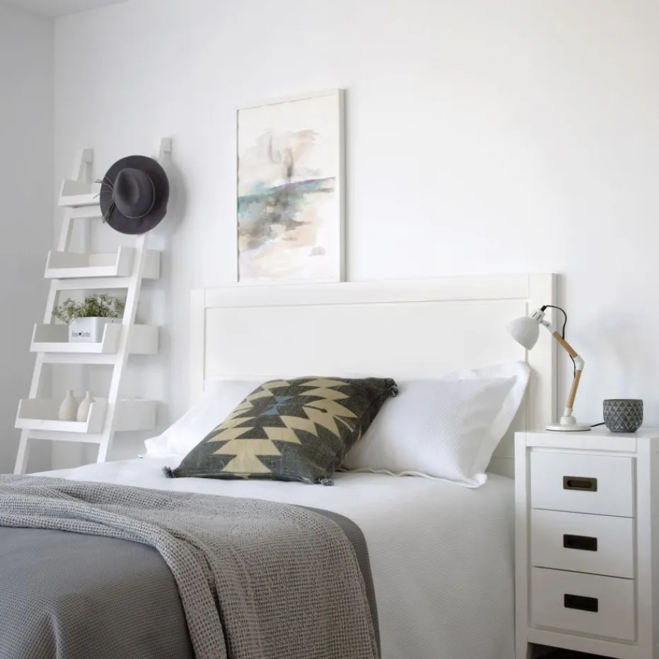 Kehra Tête de lit pour lit de 150 et 160 laqué en blanc^Banak New