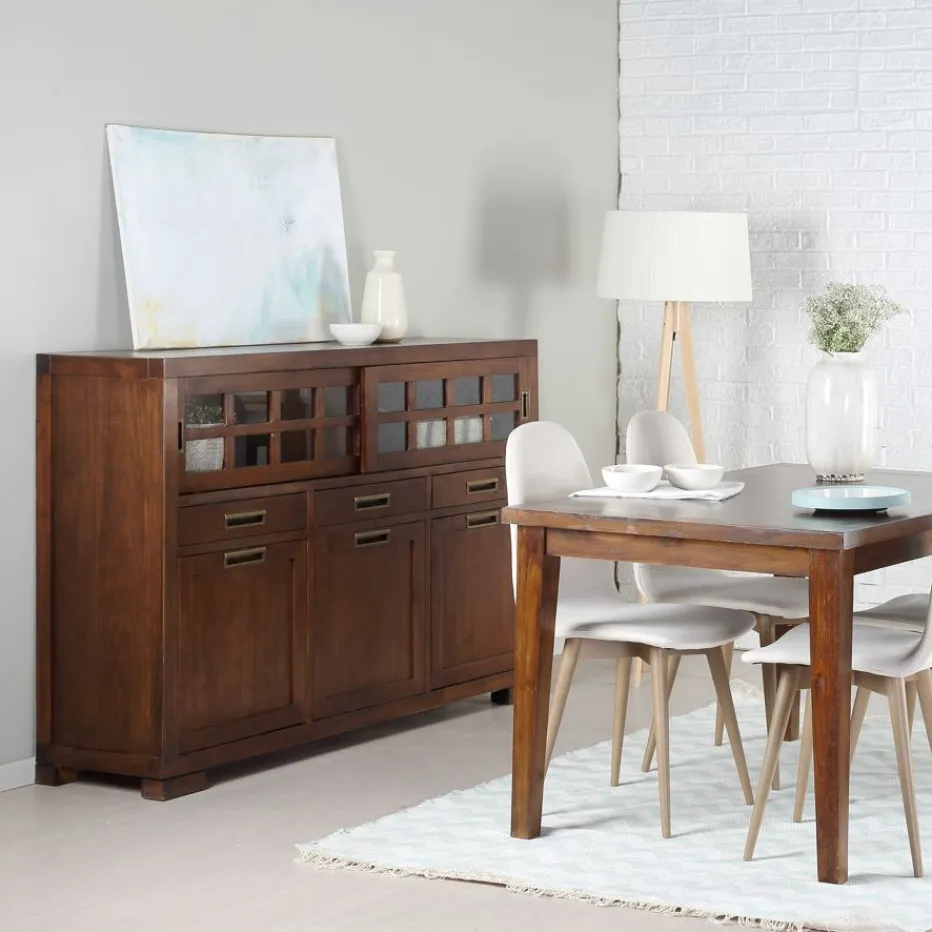 Kenia Meuble en bois couleur teck^Banak Hot