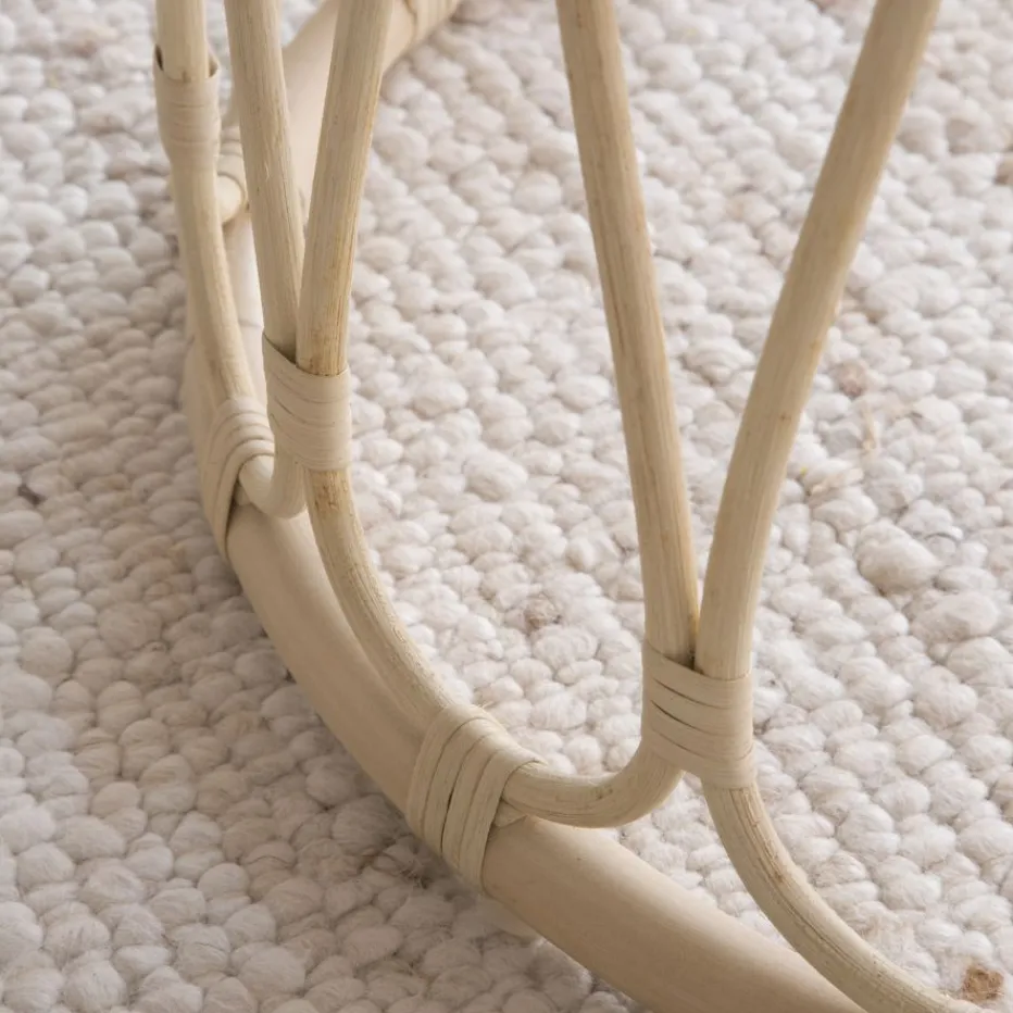 Kiev Table d'appoint en rotin naturel^Banak Clearance