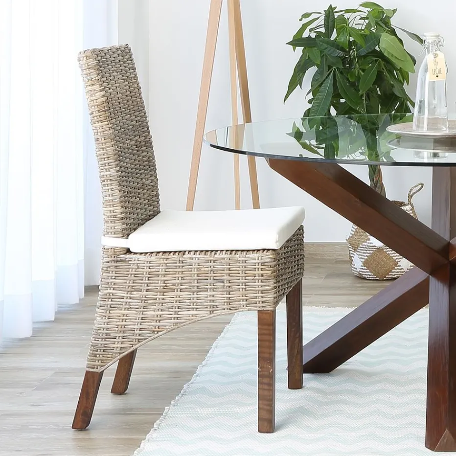 Koboo Chaise en rotin naturel^Banak Discount