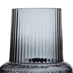 Kole Vase en verre gris décoration^Banak New