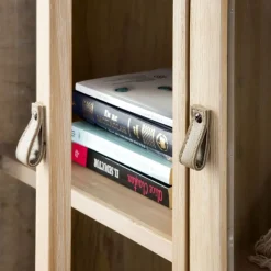 Kumla Vitrine en bois couleur naturelle^Banak Hot