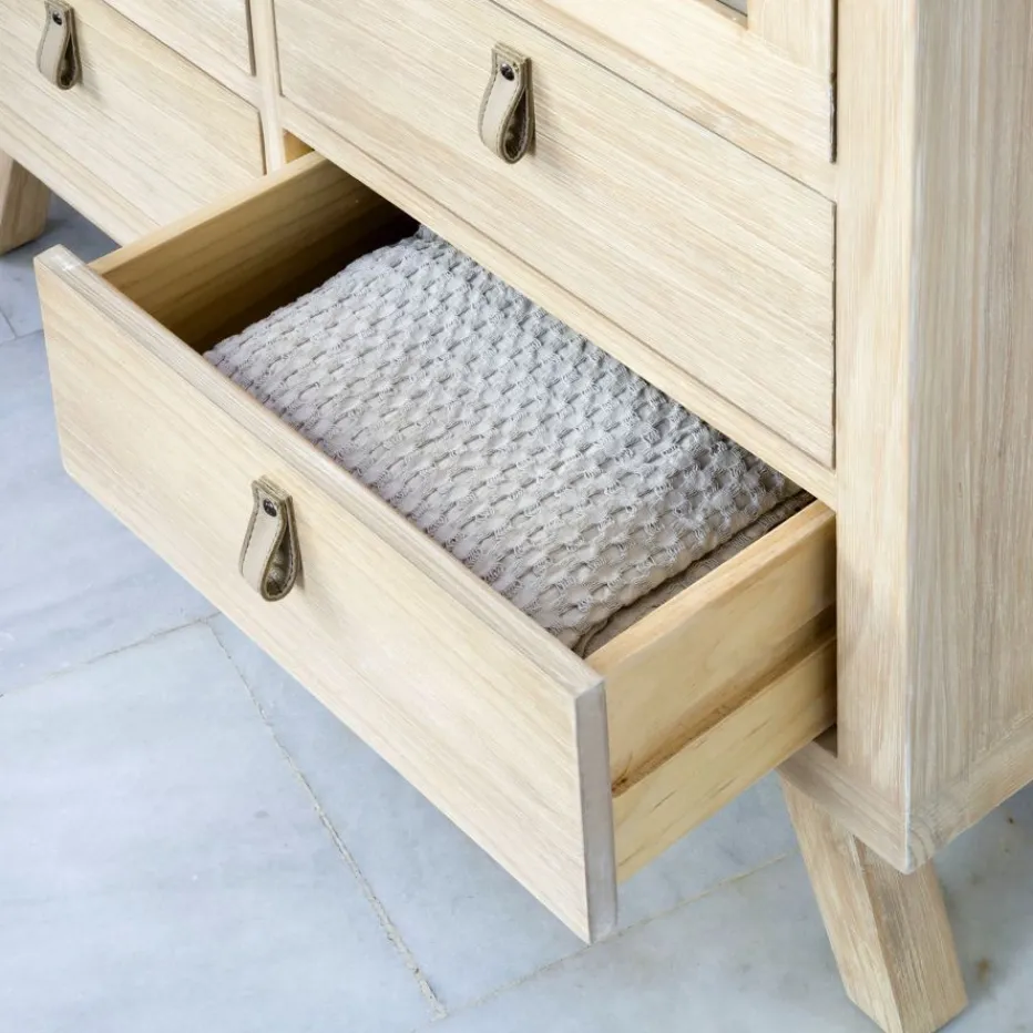 Kumla Vitrine en bois couleur naturelle^Banak Hot