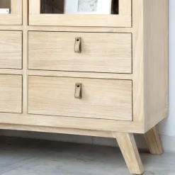 Kumla Vitrine en bois couleur naturelle^Banak Hot