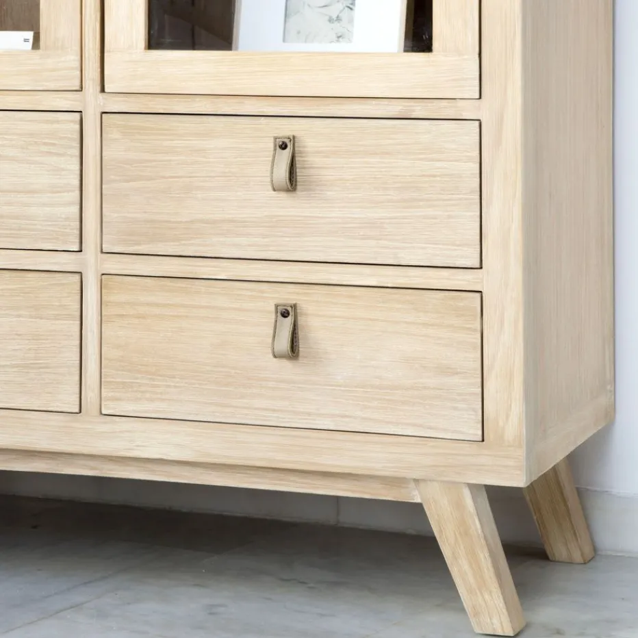 Kumla Vitrine en bois couleur naturelle^Banak Hot