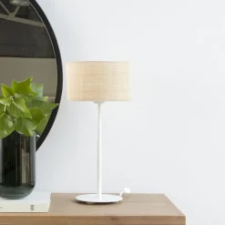 Laly Lampe table base blanc^Banak Sale