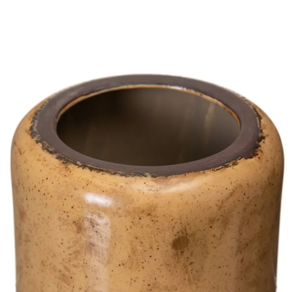 Lara Pot de fleurs en céramique marron^Banak Hot