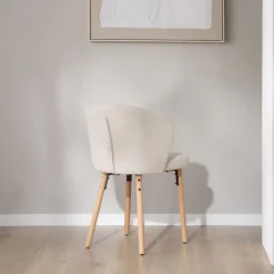 Lauder Chaise tapissee blanche^Banak Online