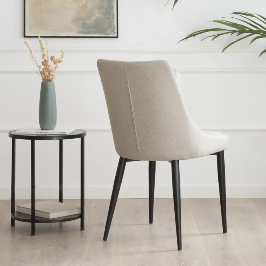 Lauren Chaise rembourrée beige^Banak Sale