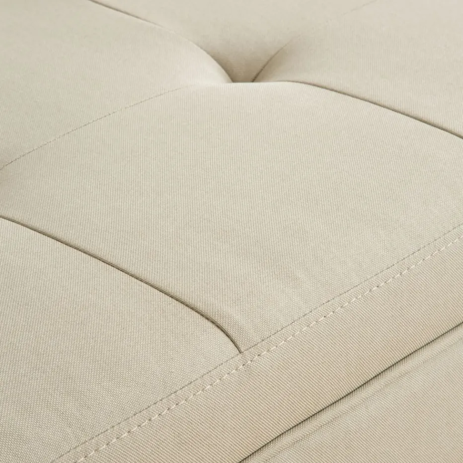 Lean Banc rembourré beige^Banak Outlet