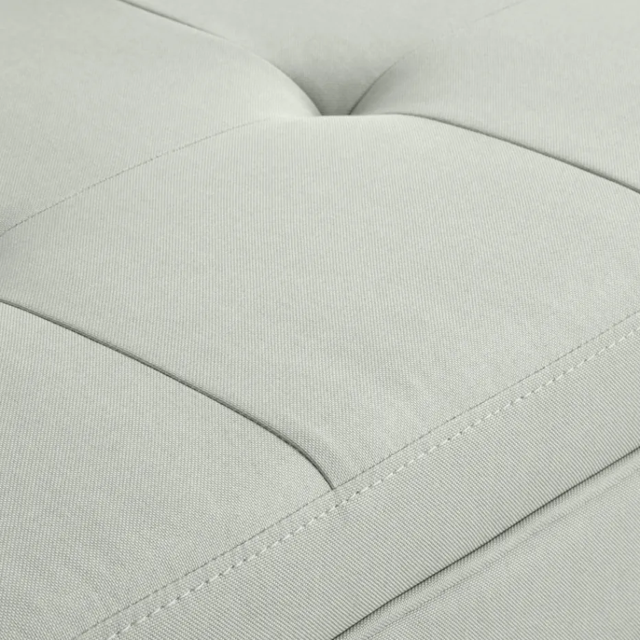 Lean Banc rembourré gris^Banak Online