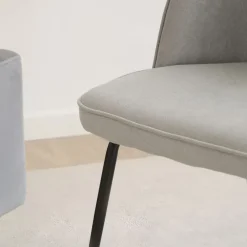 Leivar Chaise rembourrée gris^Banak Discount