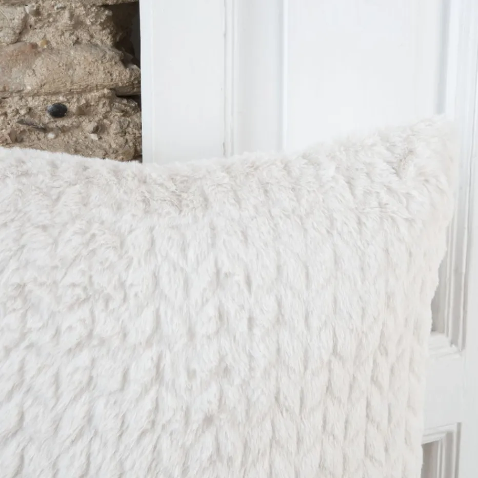 Lest Coussin chevron crème^Banak New