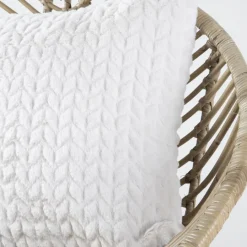 Lest Coussin chevron crème^Banak New
