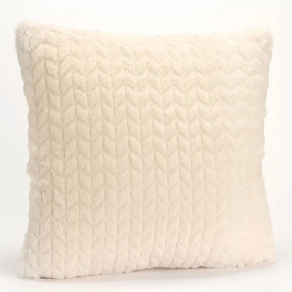 Lest Coussin chevron crème^Banak New