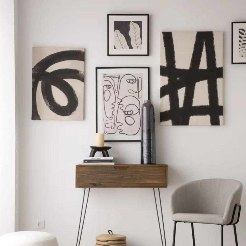 Ligne Cuadro 60x90cm toile+mdf^Banak
