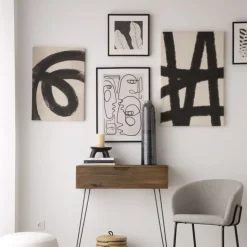 Ligne Cuadro 50x70cm toile+mdf^Banak Outlet
